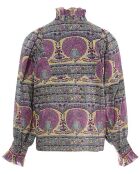 Blouse Tala Voile de Coton multicolore