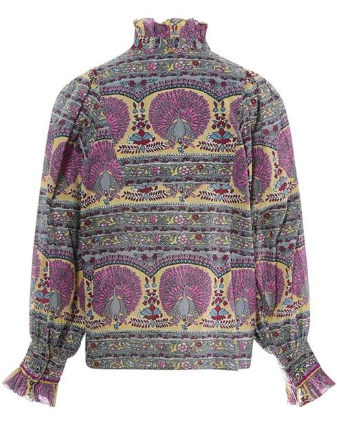 Blouse Tala Voile de Coton multicolore