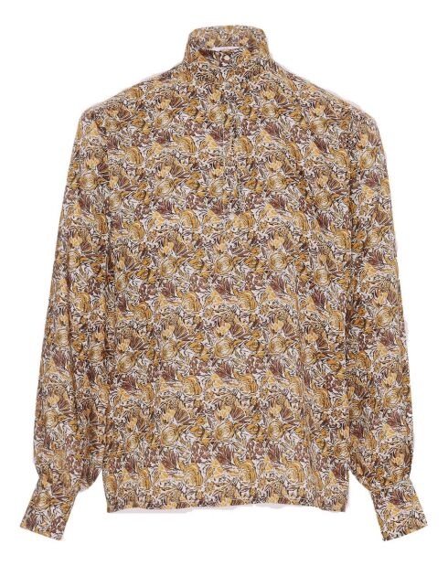 Hendrix Marshall ockerfarbene Bluse
