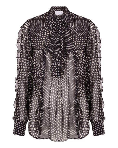 Blusa nera Siena