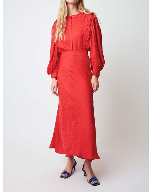 Jupe Elton Cloud rouge