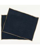 Lou Tischset aus 100% gewaschenem Leinen - 35x45 cm