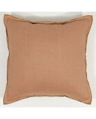 Housse de coussin 100% Lin lavé liv - 45x45 cm