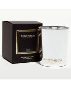 Bougie parfumée Collection Premium métal brillant Silva - 1 méche 80h