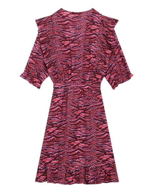 Roze linnen jurk Sunny Landscape
