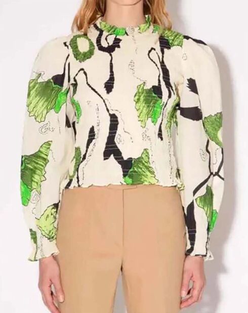 Top Sonny Beatles ecru/groen