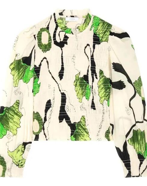 Top Sonny Beatles ecru/groen