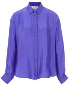 Chemise Boyfriend Contemporaine Habotai violette