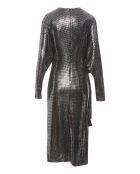 Robe Davis Stax Métallisé noire