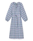 Robe Sasha Western bleue