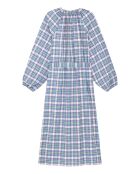 Robe Sasha Western bleue