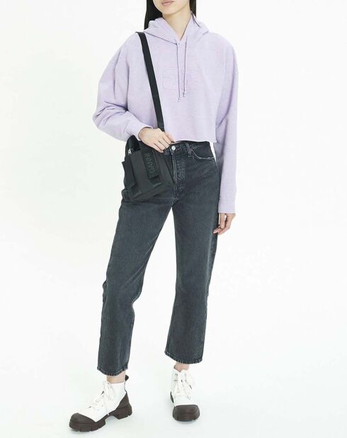 Sweat Isoli Oversized Coton Bio lilas