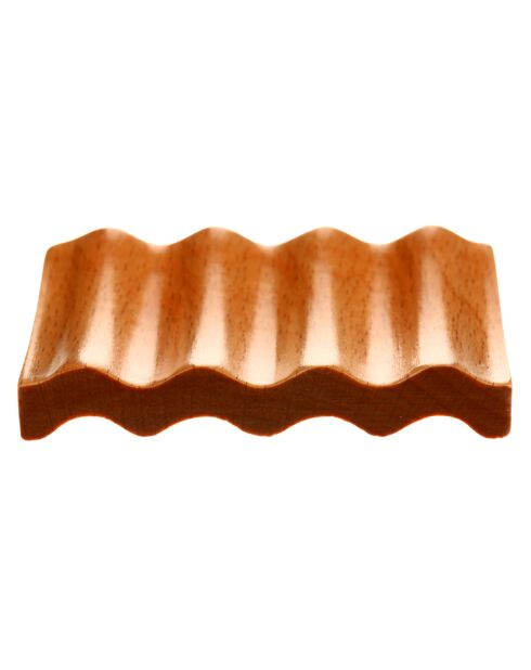 Portasapone Aleppo in legno di faggio - 8x6 cm
