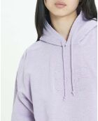 Sweat Isoli Oversized Coton Bio lilas
