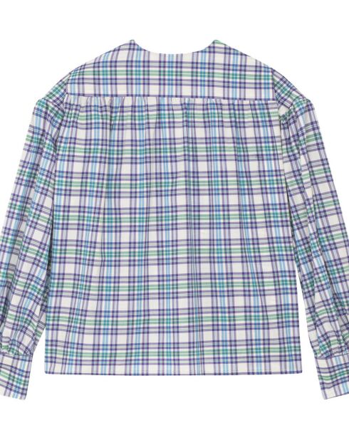 Blouse Jim Western bleue