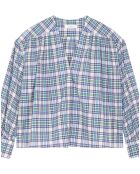 Blouse Jim Western bleue