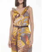 Lulla Ursula karamellfarbenes Kleid