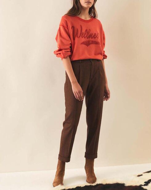 Pantalon Prosper marron