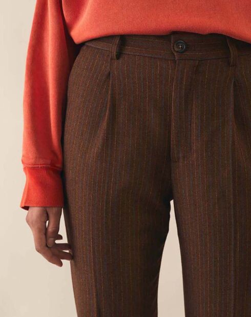 Pantalon Prosper marron