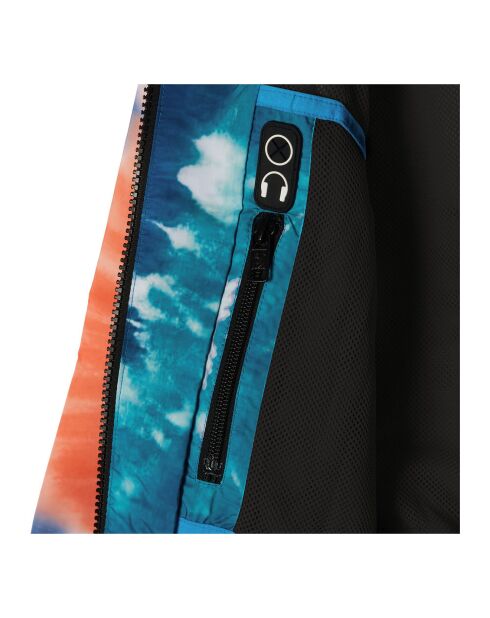 Veste Tie and Dye Recyclée bleue
