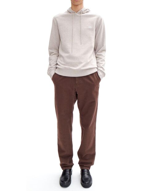 Hoodie Item H beige