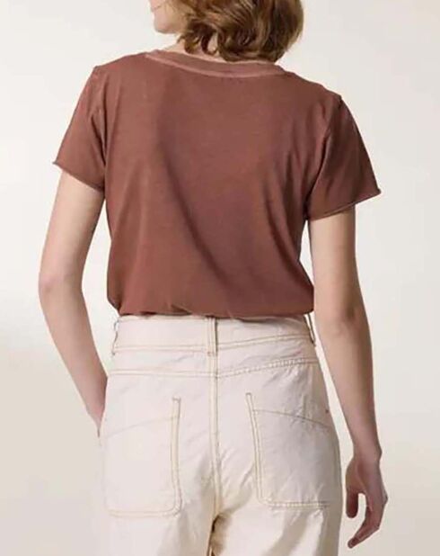Toro Wave Blush T-Shirt aus Bio-Baumwolle