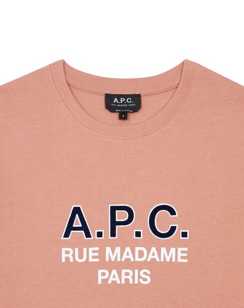 T-shirt APC Madame H rose