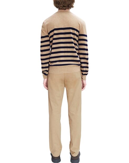 Pull en Laine mélangée Ismael beige