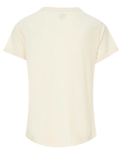 Toro Breathe ecrufarbenes T-Shirt aus Bio-Baumwolle