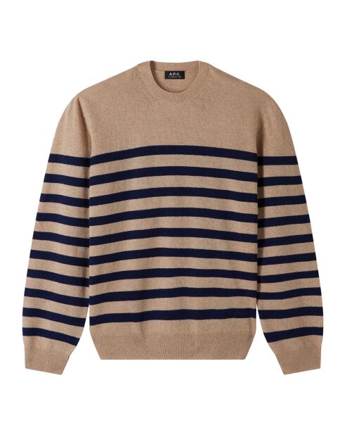 Pull en Laine mélangée Ismael beige