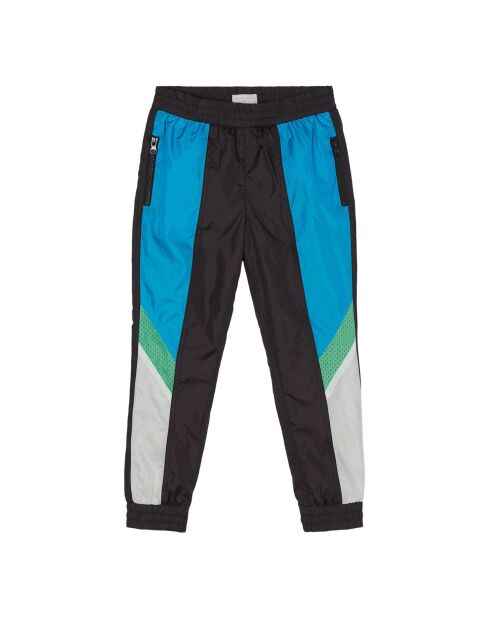 Jogging Colorblock Recyclé Collection Active Wear noir/bleu/vert