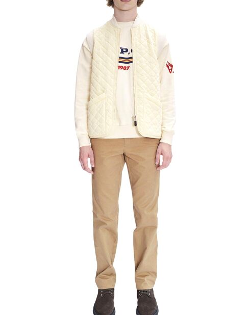 Veste Sans Manches Silas écrue