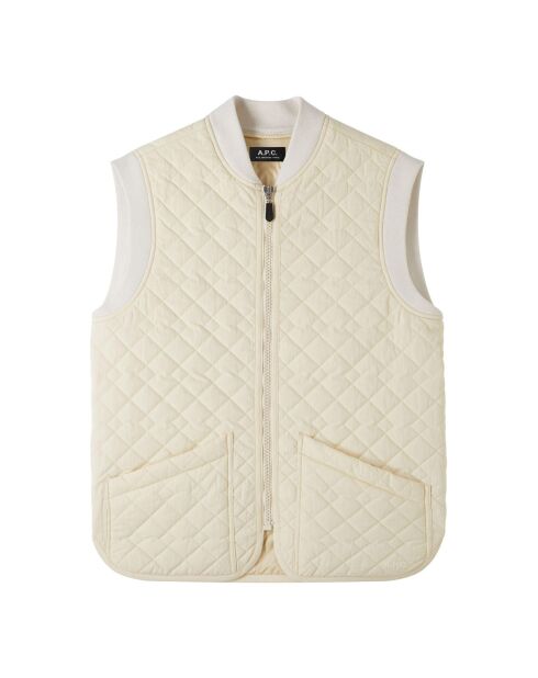 Veste Sans Manches Silas écrue