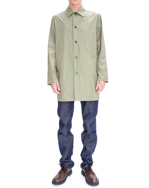 Cappotto Mac Victor verde kaki chiaro