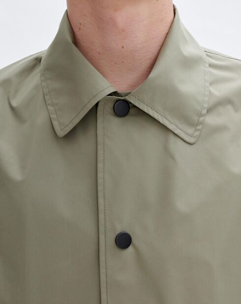 Manteau Mac Victor vert kaki clair