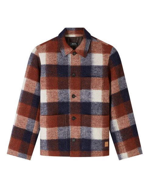 Giacca Emile in misto lana blu marino