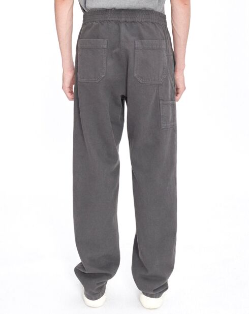 Pantalon Chuck Coton Bio gris anthracite