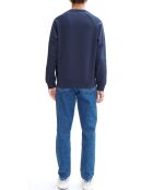 Sweat Shaun Coton Bio bleu marine