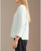 Pull Dataul Angora bleu glacier