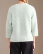 Pull Dataul Angora bleu glacier