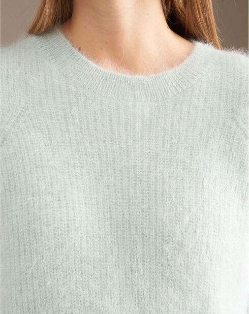 Pull Dataul Angora bleu glacier