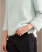 Pull Dataul Angora bleu glacier