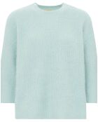 Pull Dataul Angora bleu glacier