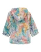 Manteau Fausse Fourrure multicolore