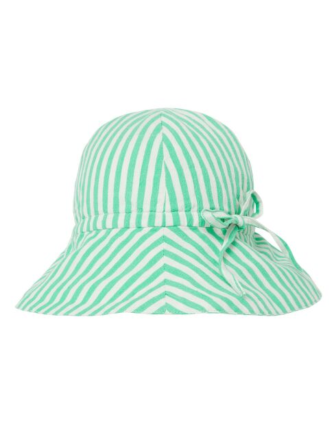 Chapeau Rayé Tsar vert
