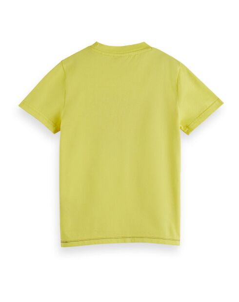 T-Shirt Artwork Sunflower Coton Bio jaune