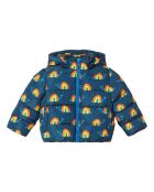 Doudoune Polaire Escargot Polyester Recyclé bleue