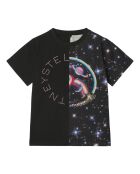 T-Shirt Cosmique Coton Bio noir