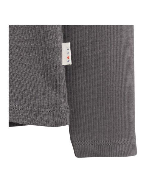 Sous-Pull Velfie Coton Bio gris anthracite