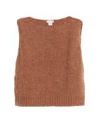Pull Sans Manches Rofo Alpaga camel